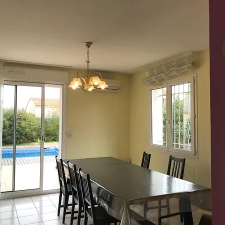 Villa Climatisee Avec Piscine Privee, 3 Ch, Jardin, Parking Et Wifi A - Fr-1-776-113